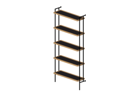 3D Book shelf - 金属书架 - Kare - Mick - 70208