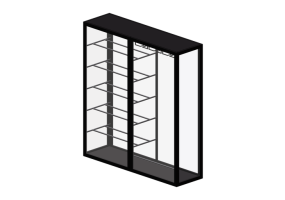 3D Book shelf - 金属酒架 - Kare - Lisboa - 70151