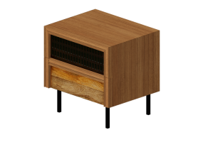 Armoires 3D - Commode en bois - Kare - Gino - 70471