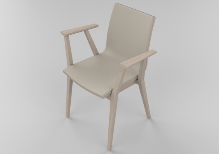 Sedie 3D - Sedia in legno - Ton - 323/700 - ACCA software