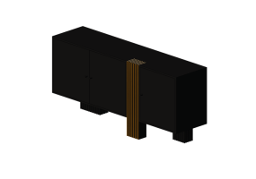 3D Furniture - Wooden sideboard - Kare - York - 70322