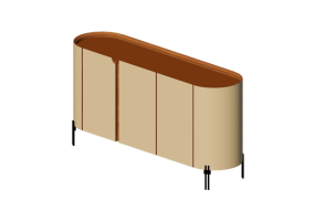 Meubles 3D - Buffet en bois - Kare - Tango - 70159