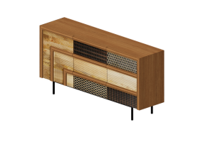 3D Furniture - 木制橱柜 - Kare - Gino - 70469