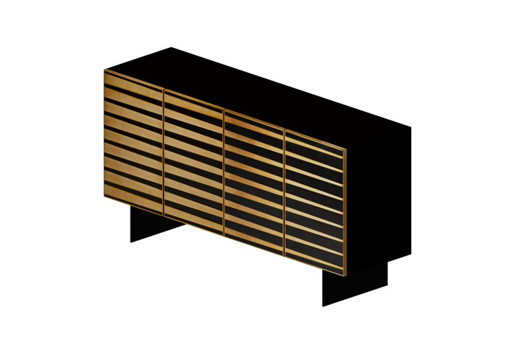 Meubles 3D - Crédence en bois - Kare - Lago - 70490 - Kare Meubles 3D - Crédence en bois - Kare - Lago - 70490 - Kare