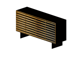 3D Furniture - 木制橱柜 - Kare - Lago - 70490