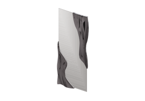 Accesorios 3D - Espejo de metal - Kare - Flow - 70587
