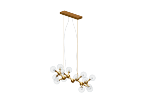 3D Schwebende Lampe - Pendelleuchte - Kare - Atomic Balls - 56676