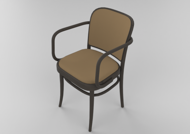 Sedie 3D - Sedia in legno - Ton - 327/811 - ACCA software