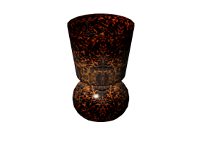 Vases et C&eacute;ramiques 3D - Vase en c&eacute;ramique - Kare - Caramel - 56627