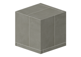 Texture pav&eacute;s - Gr&egrave;s gris anthracite 90x90 d&eacute;cal&eacute;e