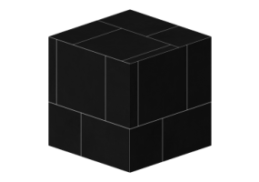 Texture pavimenti - Gres nero 60x60 sfalsata