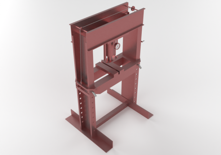 Hydraulic press - ACCA software