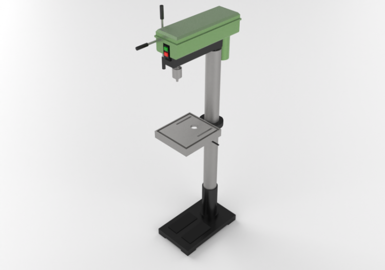 Column drilling machine - ACCA software
