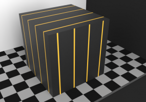 Smooth yellow Polyethylene