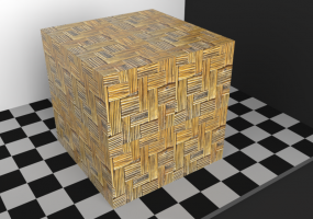 Bamboo crossed