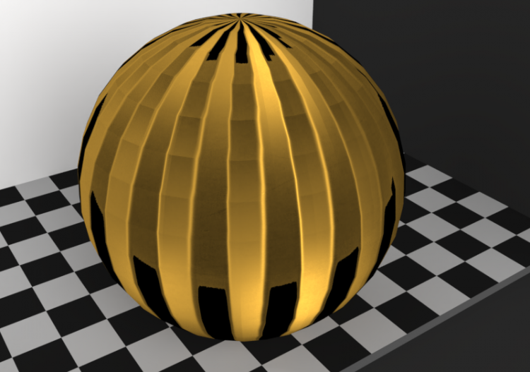Texture Metall mit Motiv - Messing mit Gewinde - ACCA...