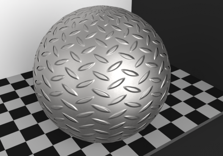 Textura metal con motivo - Acero almendrado - ACCA software