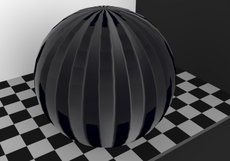 Plastic texture with pattern - Deep Black - ACCA software