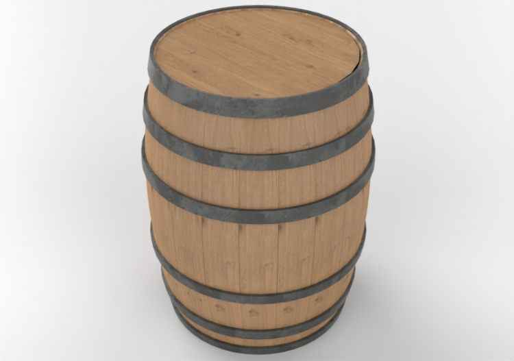 3D Modelle - Weinfass - ACCA software