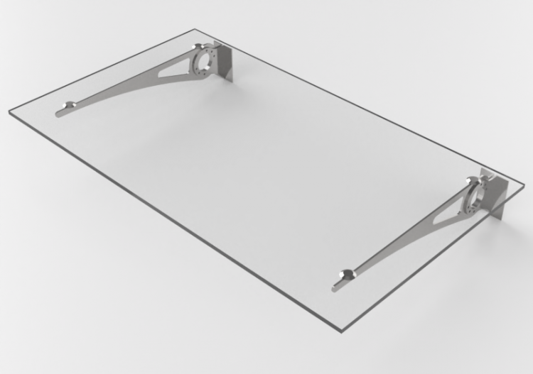 3D Zubehör - Vordach - Faraone - Clock2 - ACCA software