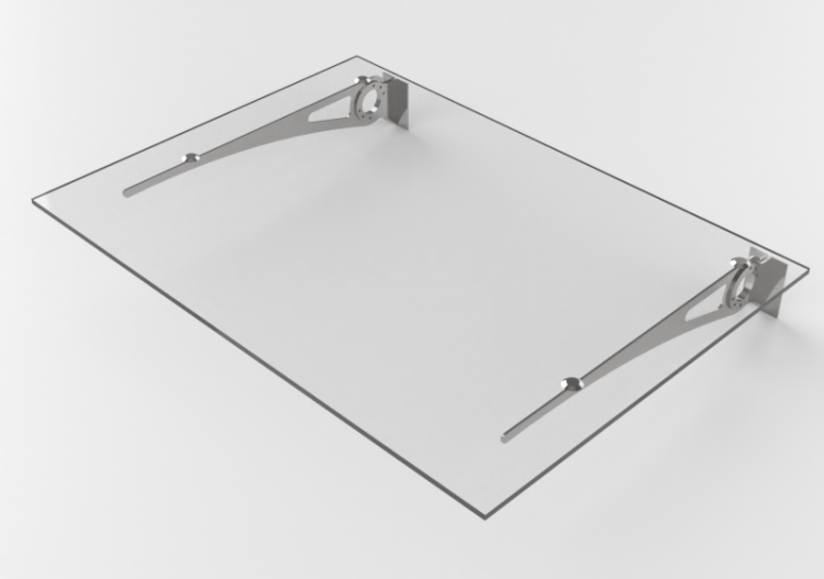 3D Zubehör - Vordach - Faraone - Clock4 - ACCA software