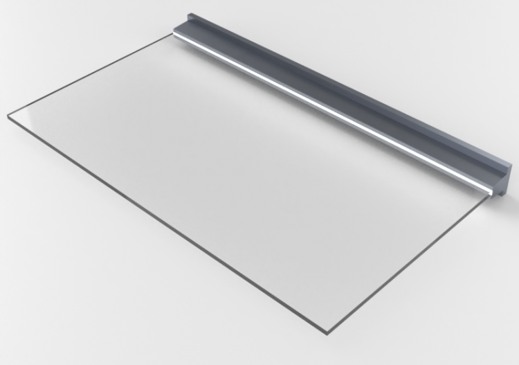 Accessori 3D - Pensilina - Faraone - Linea Due - ACCA...