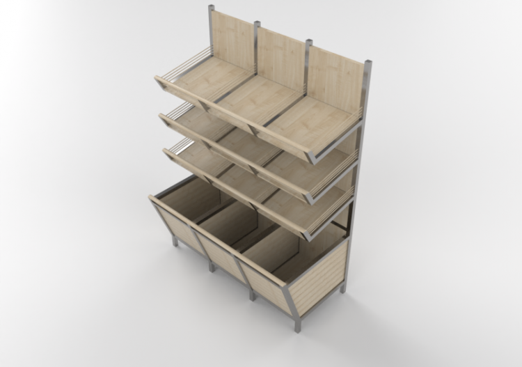 3D Aussteller - Brotregal - ACCA software