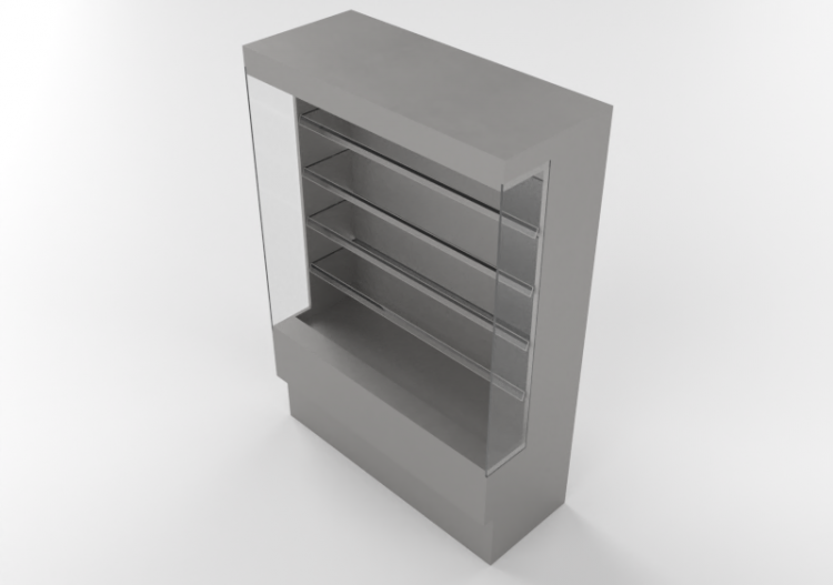 3D Aussteller - Kühlvitrine - ACCA software