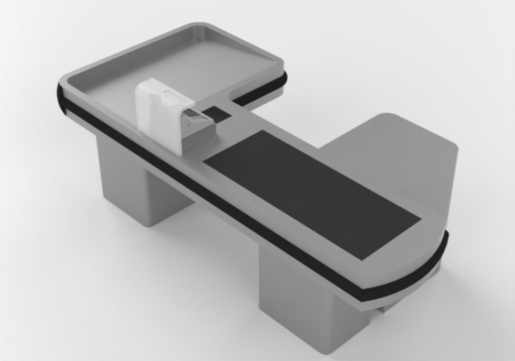 Modèles 3D - Comptoir caisse - ACCA software