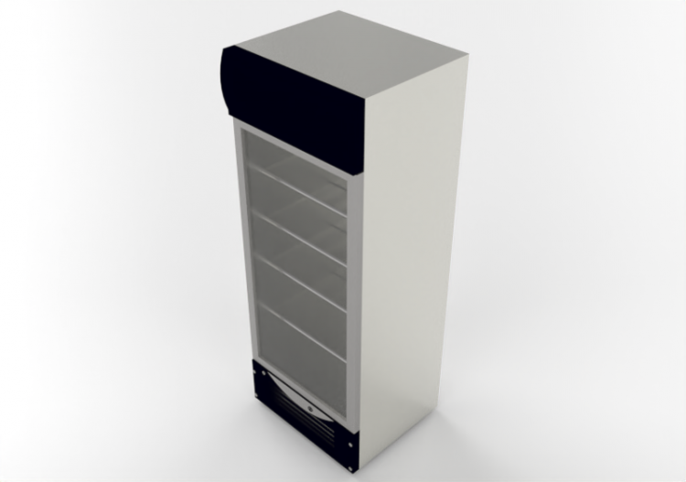 3D Modelle - Vitrinen Kühlschrank - ACCA software