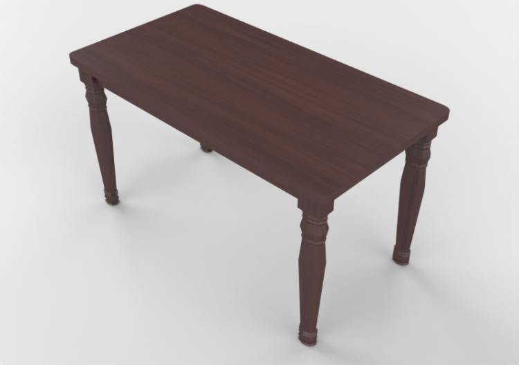 3D Tischchen - Holztisch - ACCA software