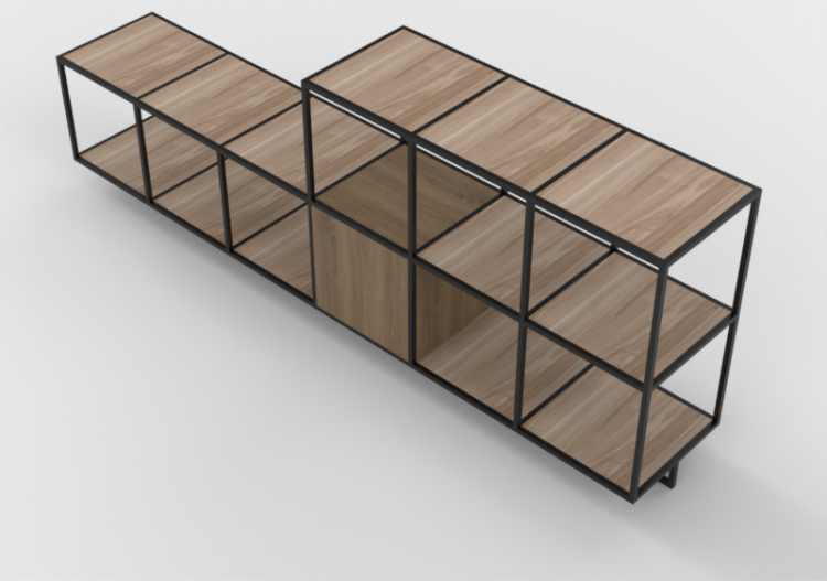 3D Expositores - Expositor suspendido - ACCA software