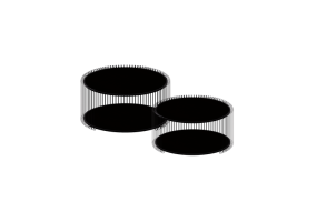Mesas 3D - Conjunto de mesas de metal - Kare - Wire - 87960