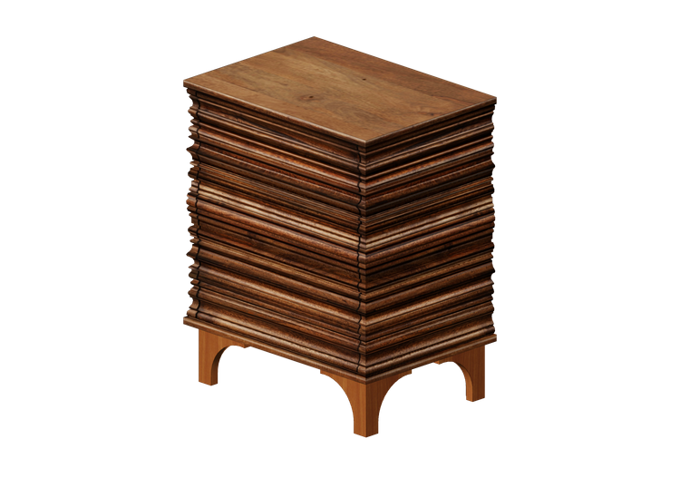Armarios y Cómodas 3D - Cómoda de madera - Kare - Santos -... Armarios y Cómodas 3D - Cómoda de madera - Kare - Santos -...