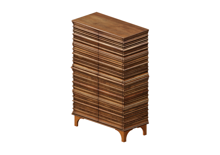 Armarios y Cómodas 3D - Cómoda de madera - Kare - Santos -... Armarios y Cómodas 3D - Cómoda de madera - Kare - Santos -...