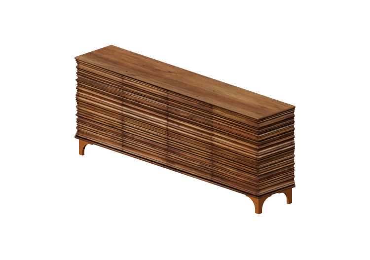 3D Furniture - Wooden sideboard - Kare - Santos - 70072 -... 3D Furniture - Wooden sideboard - Kare - Santos - 70072 -...