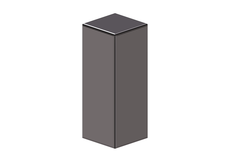 3D Accessories - Metal pedestal - Kare - Luxy - 70676 -... 3D Accessories - Metal pedestal - Kare - Luxy - 70676 -...