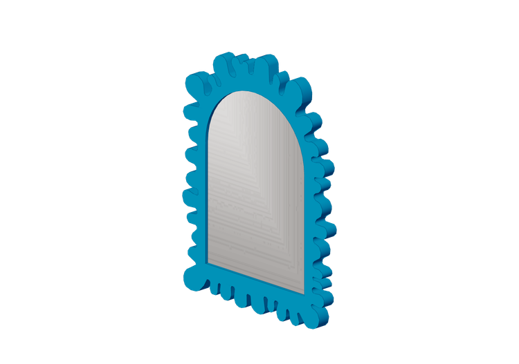 Accessoires 3D - Miroir - Kare - Splash - 70505 - Kare Accessoires 3D - Miroir - Kare - Splash - 70505 - Kare