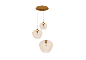 Lâmpada pingente 3D - Luminária suspensa - Kare - Sphere - 57504