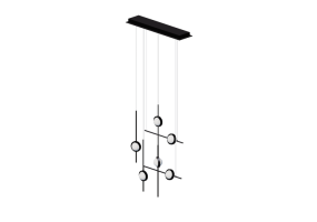 3D Ceiling Lamp - Hanging lamp - Kare - Balett - 57476