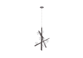 Lampe &agrave; suspension 3D - Lampe suspendue - Kare - Dancing Stones - 57475