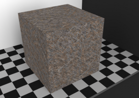 Texture pavés - Ardoise multicolor 45x45 décalé