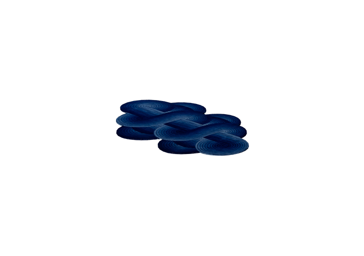 Tapetes 3D - Tapete de tecido - Kare - Knot - 57339 - Kare Tapetes 3D - Tapete de tecido - Kare - Knot - 57339 - Kare