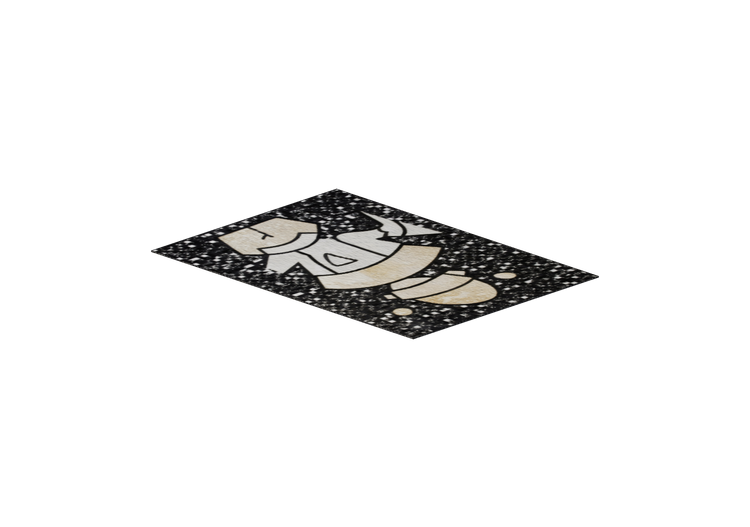 3D Carpets - Fabric rug - Kare - Space Cowboy - 61538 -... 3D Carpets - Fabric rug - Kare - Space Cowboy - 61538 -...