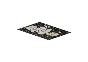 Tapetes 3D - Tapete de tecido - Kare - Space Cowboy - 61538