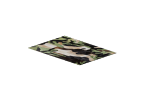 3D Carpets - Fabric carpet - Kare - Camouflage - 61537