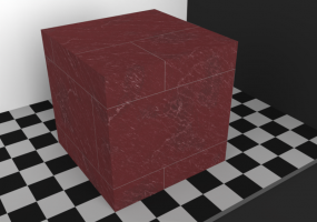Texture pavés - Ardoise rouge 120x60 décalé
