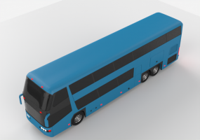 3D Autos - Touristenbus