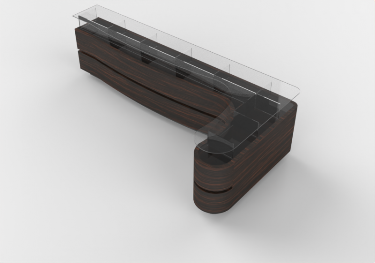 Muebles 3D - Banco farmacéutico - ACCA software