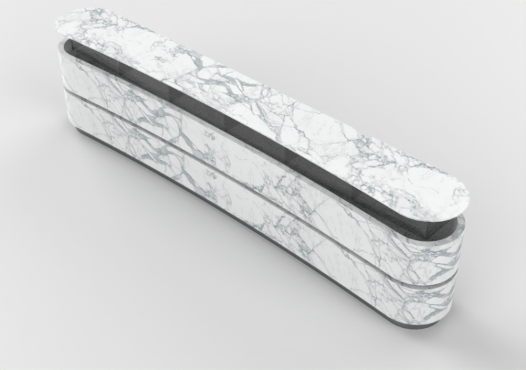 3D Furniture - Pharmacy desk - ACCA software